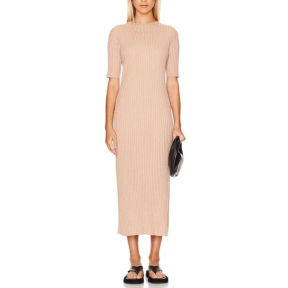varley maeve rib knit midi dress themeghanjones on LTK